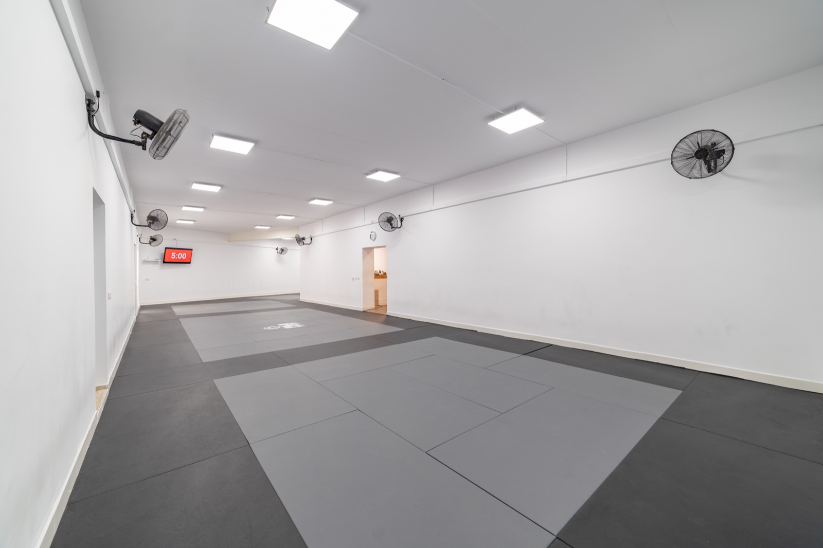 The kids training room at Avant-Garde BJJ